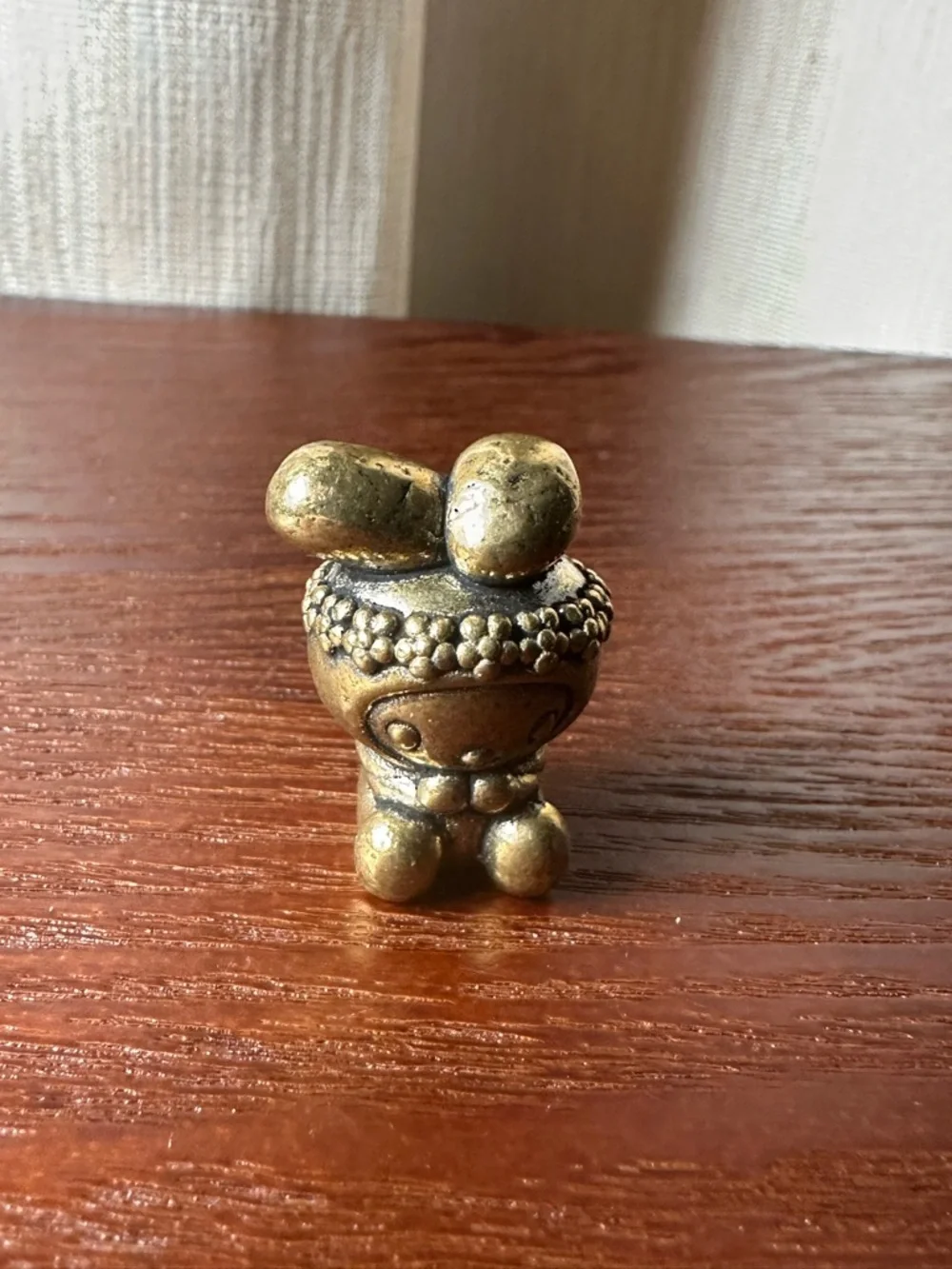 Mini Brass Melody Bunny Collectible Figurine - Vintage Style - Picture 3 of 14